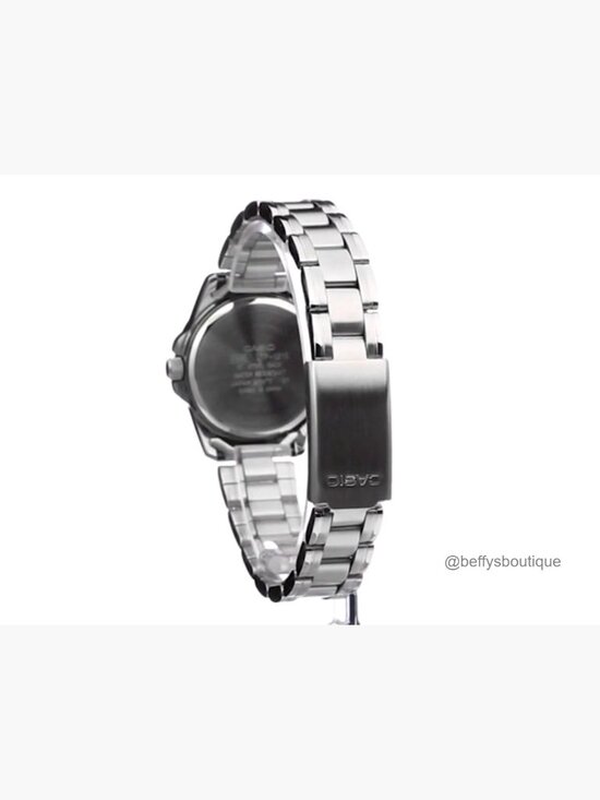 Women\'s Stainless Steel Analog Wrist Watch with Date Display